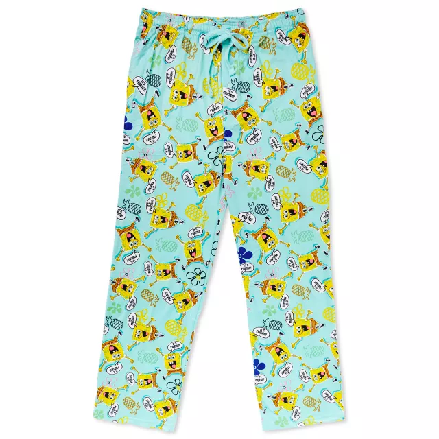 Blue SpongeBob SquarePants Lounge Pants at Spencer's