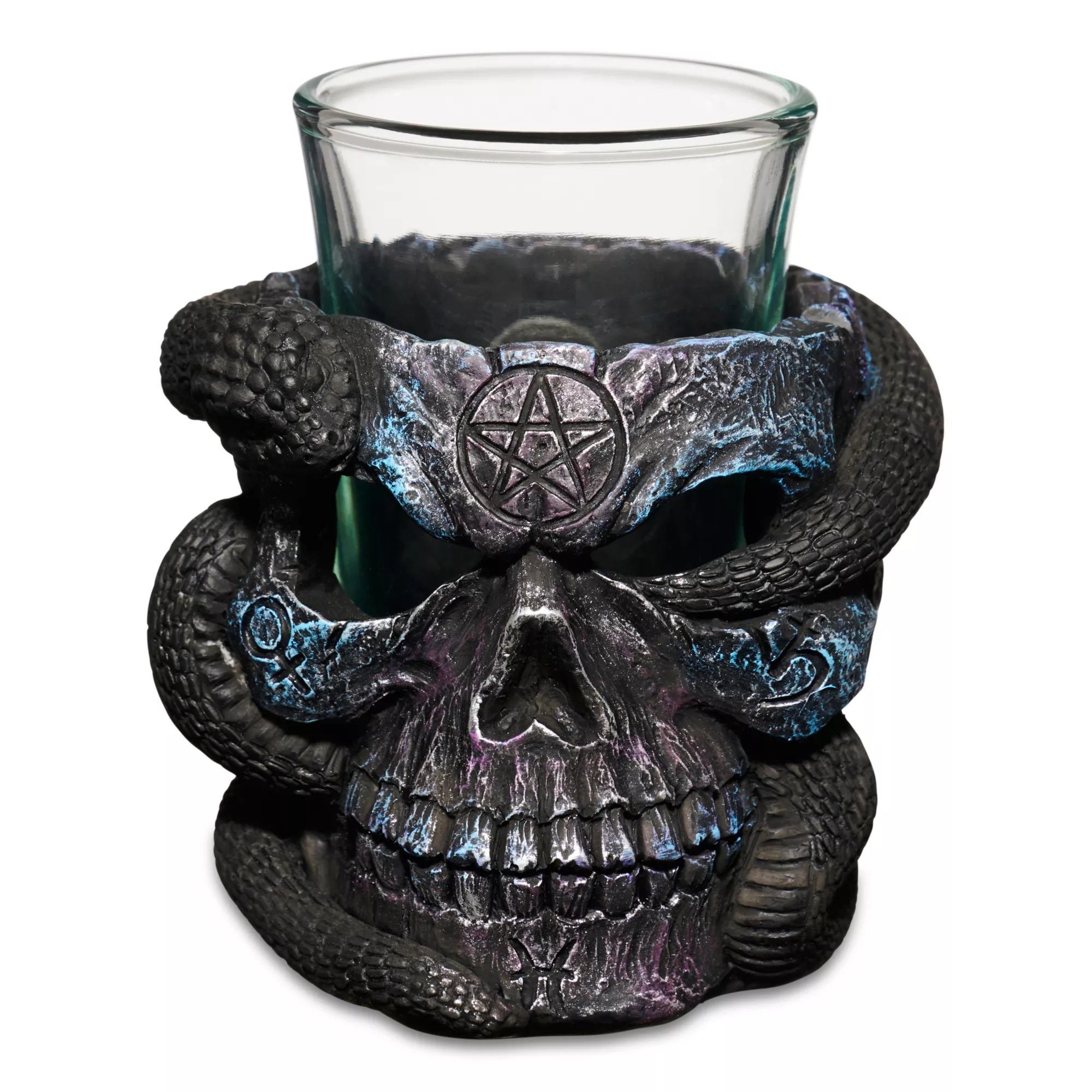 Black Skull Shot Glass - 2 oz. at Spencer's