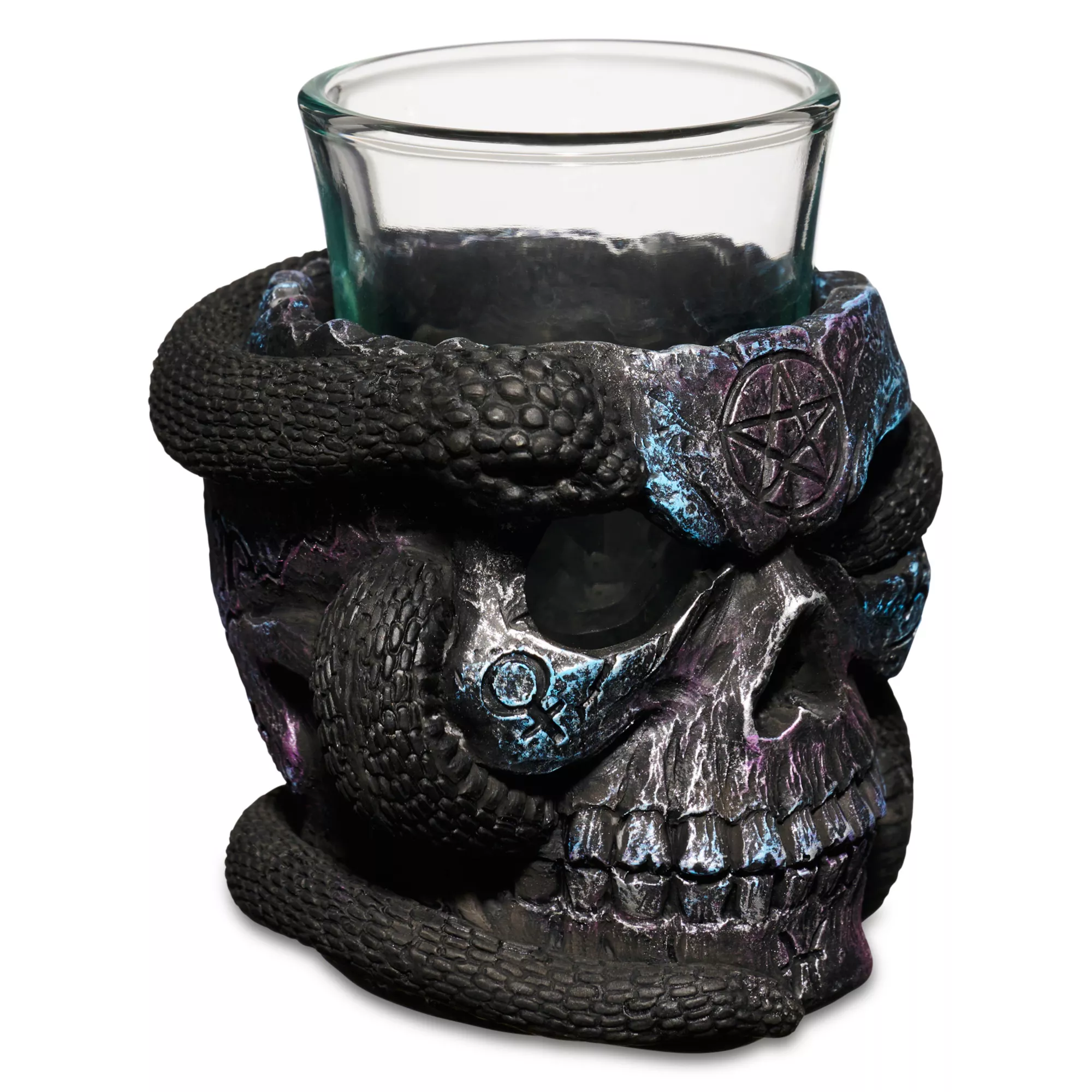 Black Skull Shot Glass - 2 oz. at Spencer's
