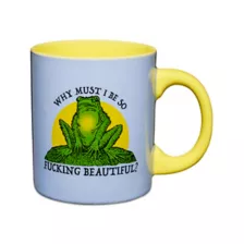 Fucking Beautiful Frog Coffee Mug - 20 oz. at Spencer's