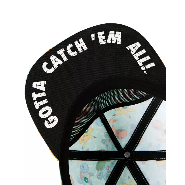 Pokémon All Over Print Snapback Hat at Spencer's