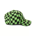 Black and Green Checkered Zim Snapback Hat at Spencer's