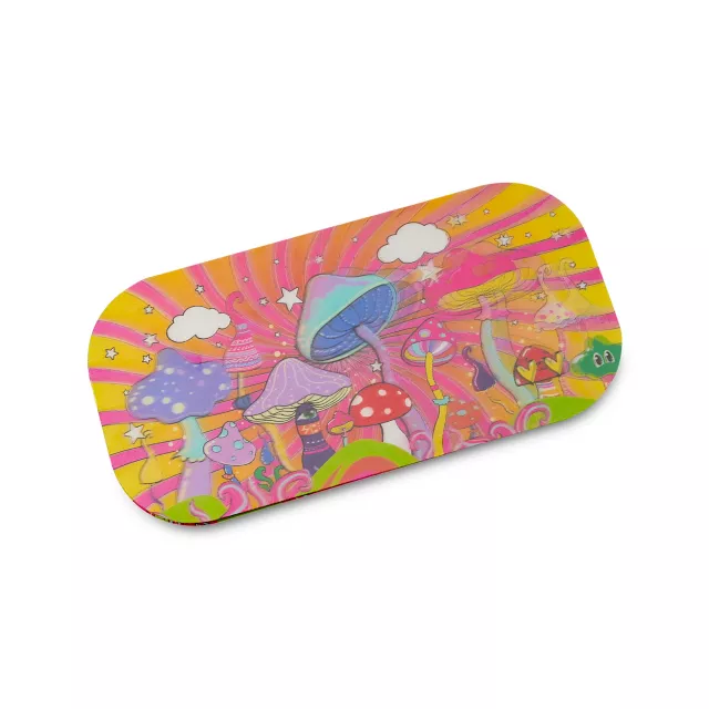 Magic Mushrooms Tray with Lid at Spencer's