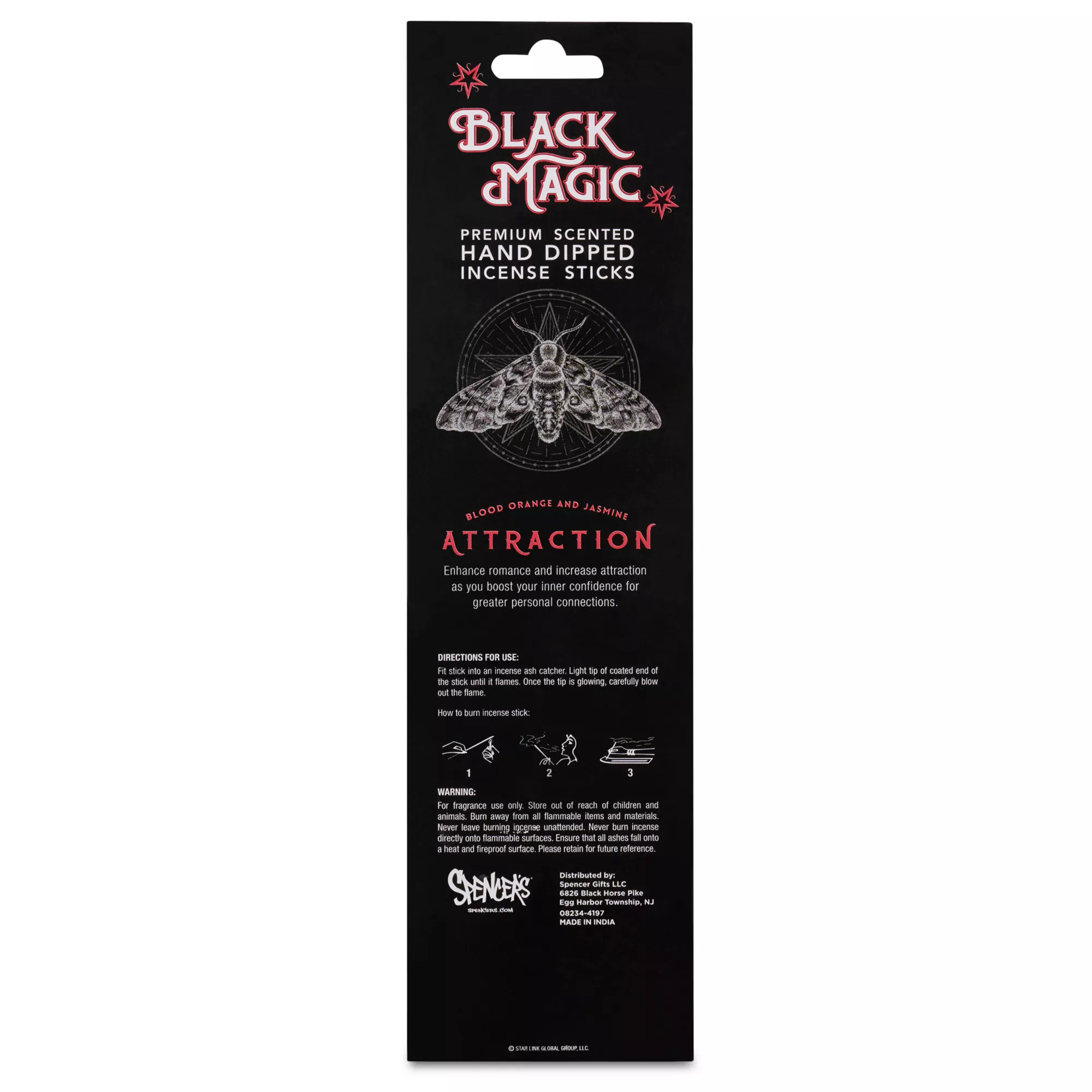 Blood Orange and Jasmine Attraction Incense Sticks - 100 Pack at Spencer's