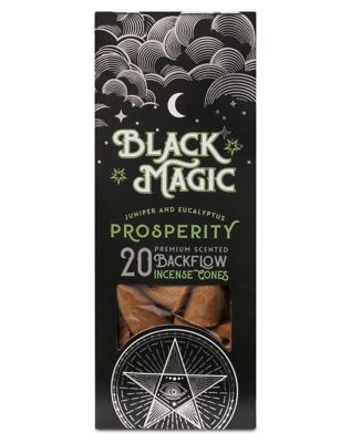 Juniper and Eucalyptus Prosperity Incense Cones - 20 Pack