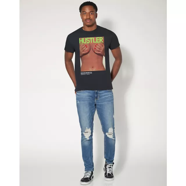 Hustler Body T Shirt at Spencer's