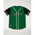 Green Death Row Records Baseball Jersey at Spencer's