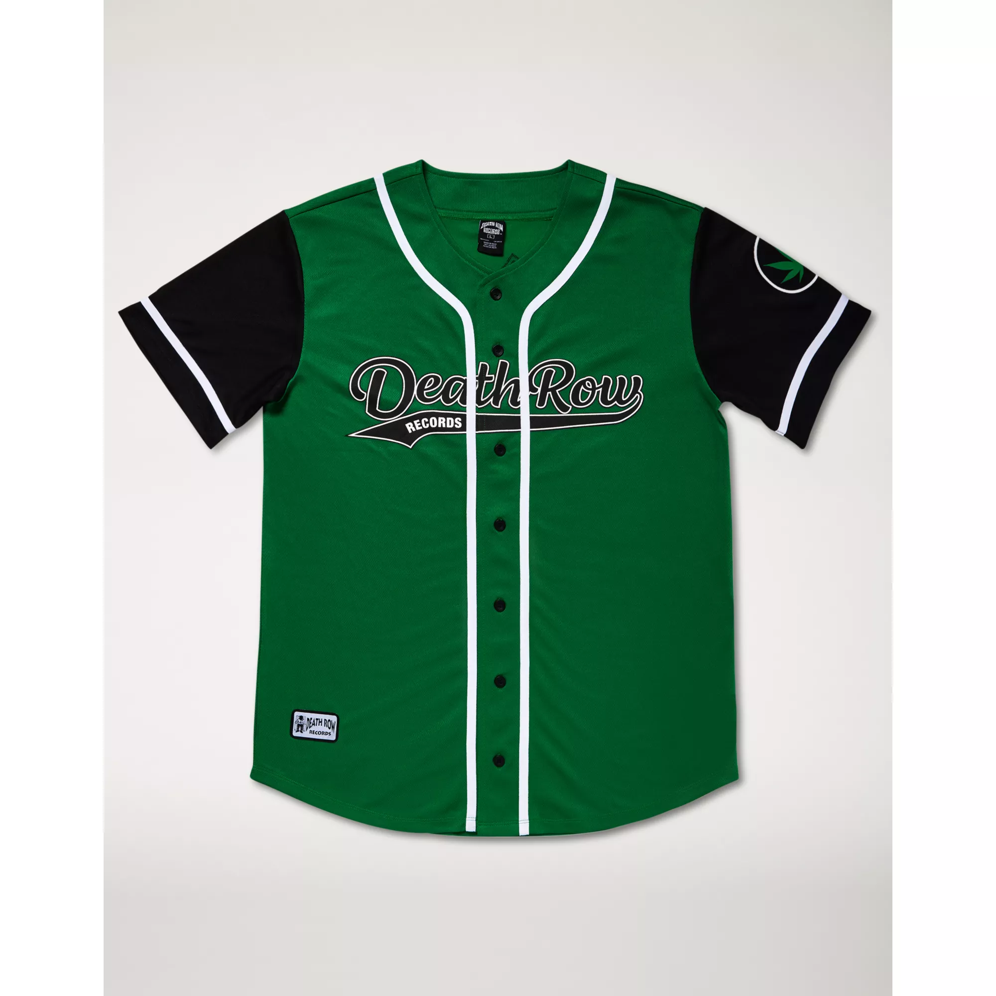 Green Death Row Records Baseball Jersey at Spencer's