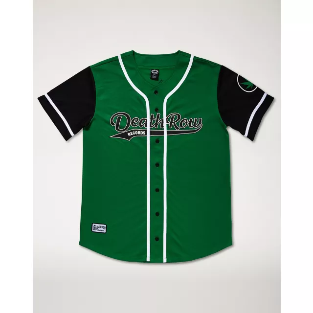Green Death Row Records Baseball Jersey at Spencer's