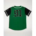 Green Death Row Records Baseball Jersey at Spencer's