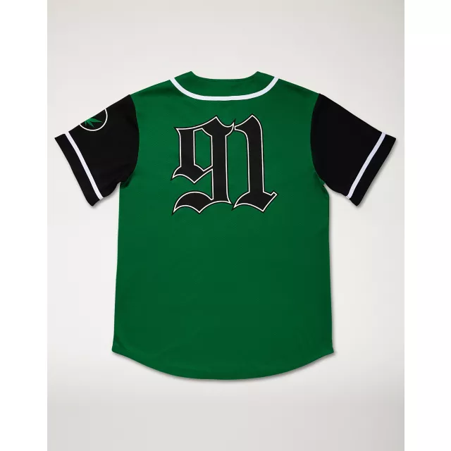 Green Death Row Records Baseball Jersey at Spencer's