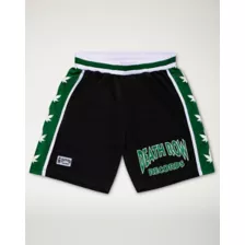 Black Death Row Records Basketball Shorts at Spencer's