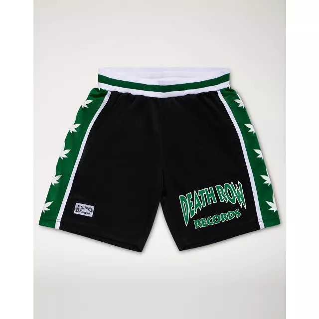 Black Death Row Records Basketball Shorts at Spencer's