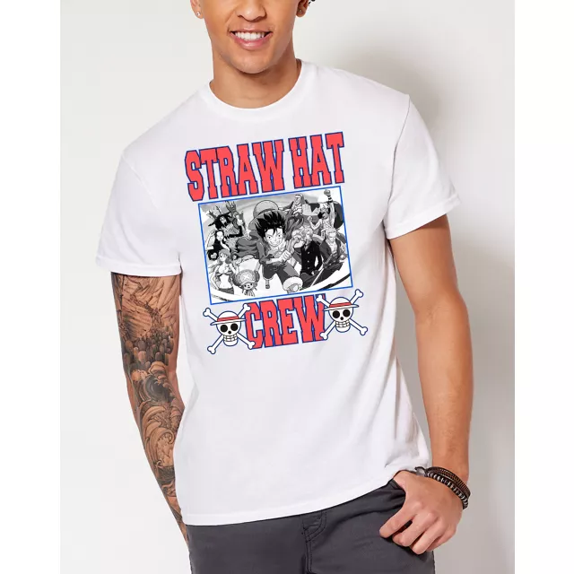 Straw Hat Crew T Shirt - One Piece at Spencer's
