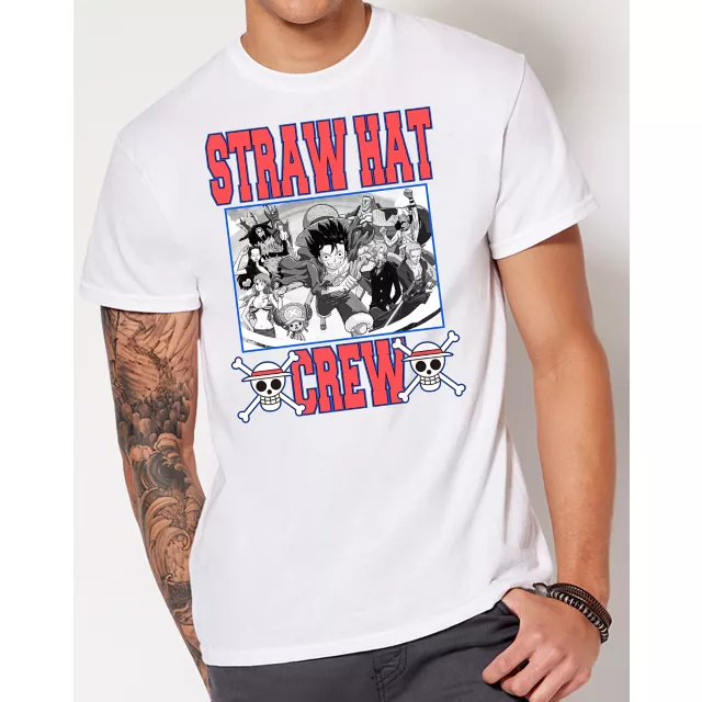 Straw Hat Crew T Shirt - One Piece at Spencer's