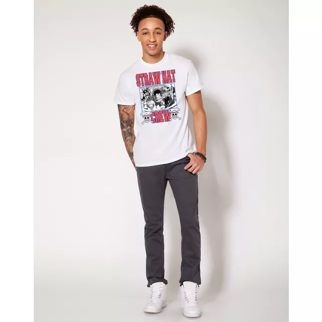Straw Hat Crew T Shirt - One Piece at Spencer's