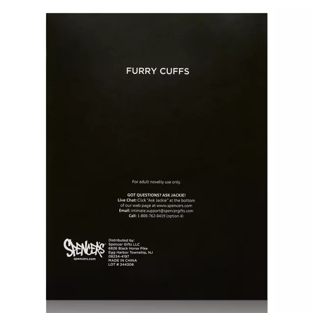Hot Pink Furry Handcuffs - Pleasure Bound at Spencer's
