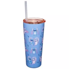 Stitch and Angel Rainbow Cup with Straw 22 oz - Lilo & Stitch at Spencer's