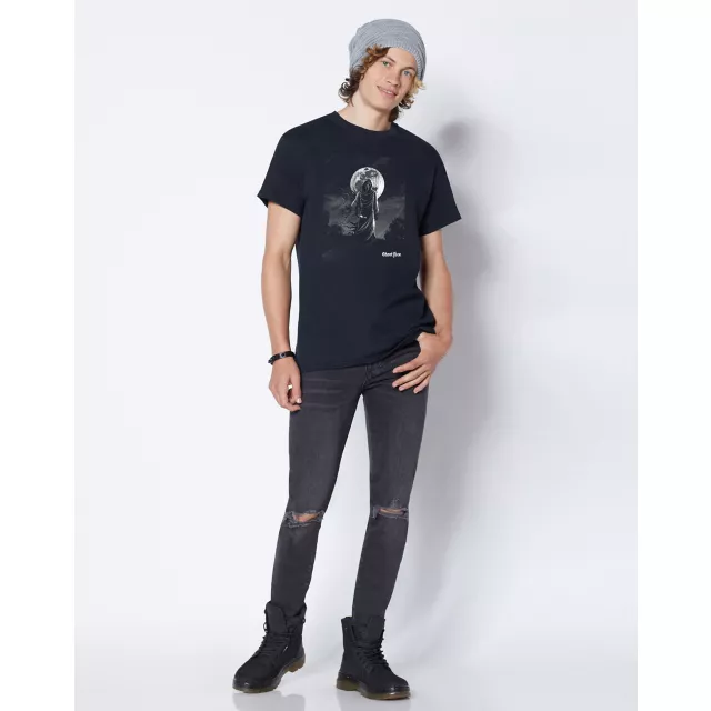 Ghost Face Moon T Shirt
