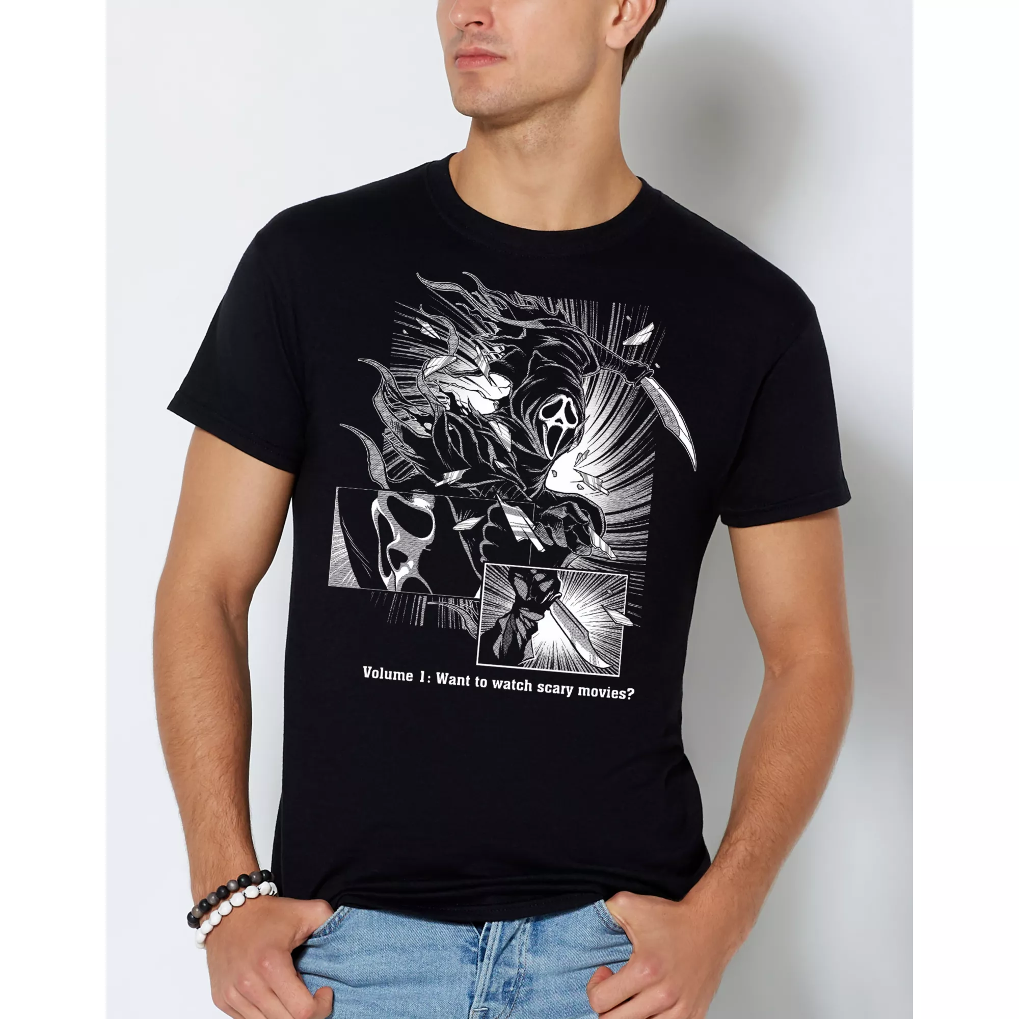 Ghost Face Scary Movies T Shirt at Spencer's