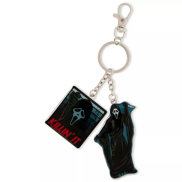 Ghost Face Charm Keychain