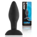 Black Lil' Buddy Silicone Waterproof Butt Plug 3 Inch - Arouz'd at Spencer's