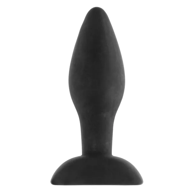 Black Lil' Buddy Silicone Waterproof Butt Plug 3 Inch - Arouz'd at Spencer's