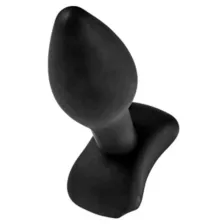 Black Lil' Buddy Silicone Waterproof Butt Plug 3 Inch - Arouz'd at Spencer's