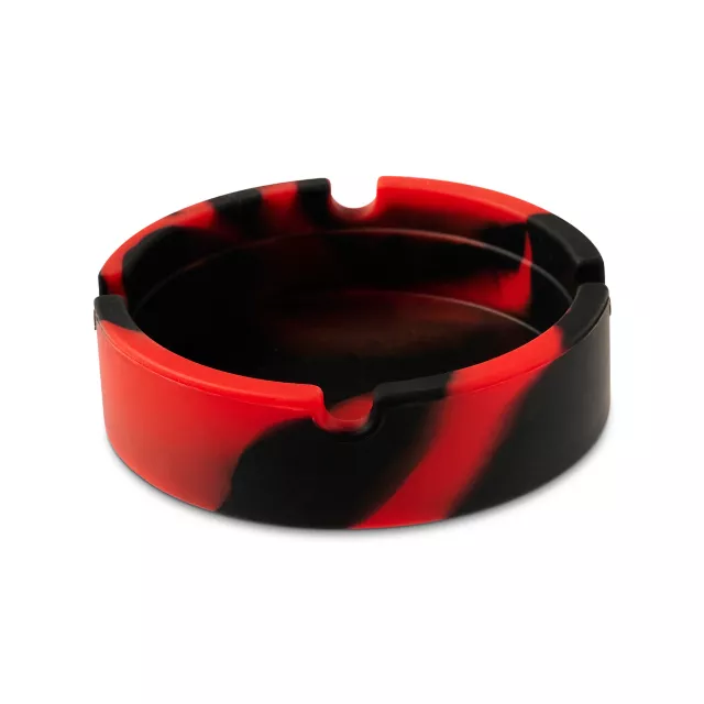 Red and Black Smoke Silicone Ashtray at Spencer's