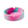 Pink and Aqua Tie Dye Silicone Ashtray at Spencer's