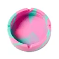 Pink and Aqua Tie Dye Silicone Ashtray at Spencer's