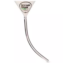 White Drunk Loading Beer Bong at Spencer's
