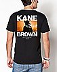 Black Kane Brown T Shirt