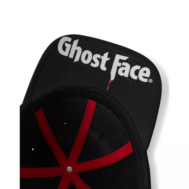 Ghost Face Slice Snapback Hat at Spencer's
