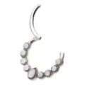 Opal-Effect Clicker Septum Ring - 16 Gauge at Spencer's