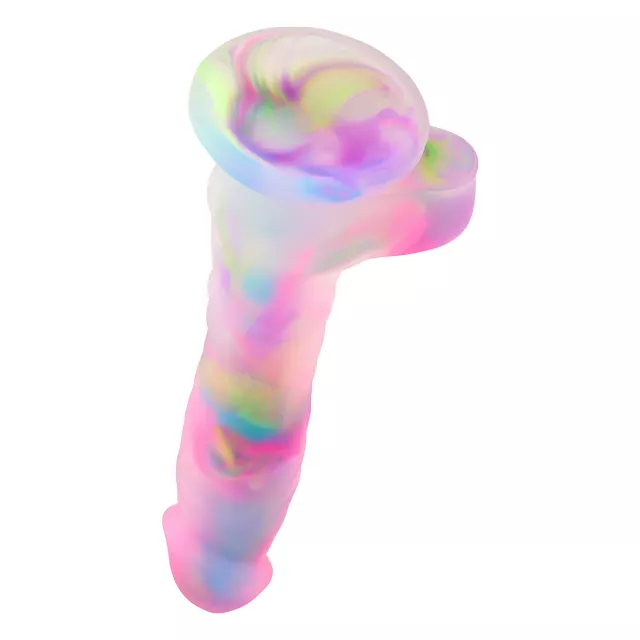 Nightfall Glow in the Dark Suction Cup Dildo 7.8 Inch - Hott Love Extreme at Spencer's