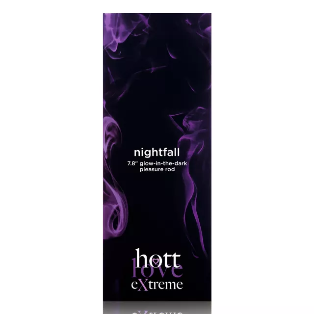 Nightfall Glow in the Dark Suction Cup Dildo 7.8 Inch - Hott Love Extreme at Spencer's