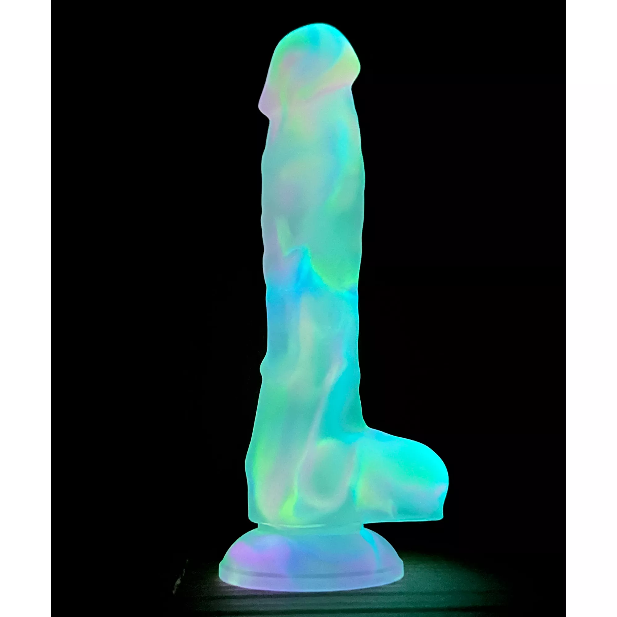 Nightfall Glow in the Dark Suction Cup Dildo - Hott Love Extreme at Spencer's