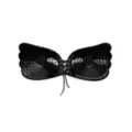 Black Lace Up Pastie Bra at Spencer's