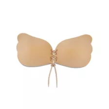 Tan Lace Up Pastie Bra at Spencer's