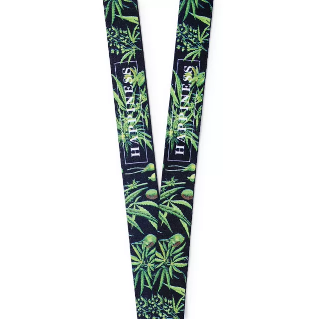 Happiness Weed Leaf Lanyard at Spencer's
