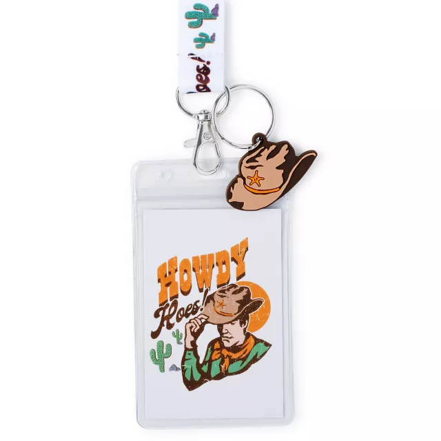 Howdy Hoes Lanyard at Spencer's