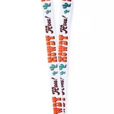 Howdy Hoes Lanyard at Spencer's