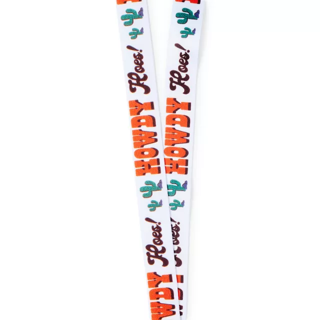 Howdy Hoes Lanyard at Spencer's