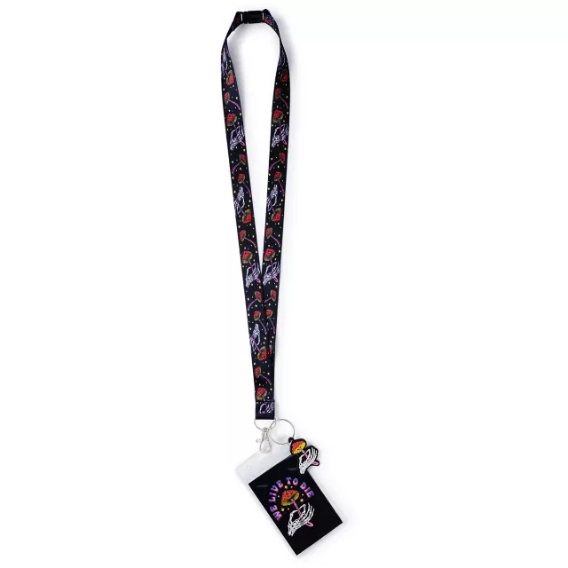 We Live To Die Lanyard at Spencer's