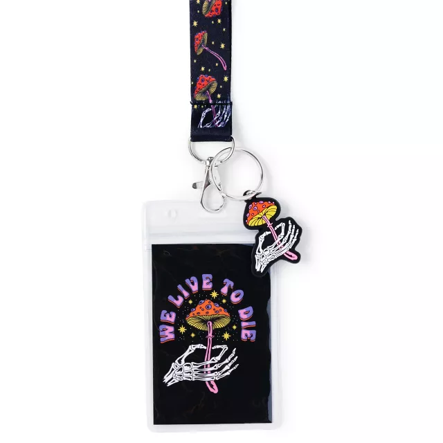 We Live To Die Lanyard at Spencer's