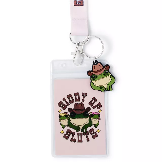 Giddy Up Sluts Lanyard