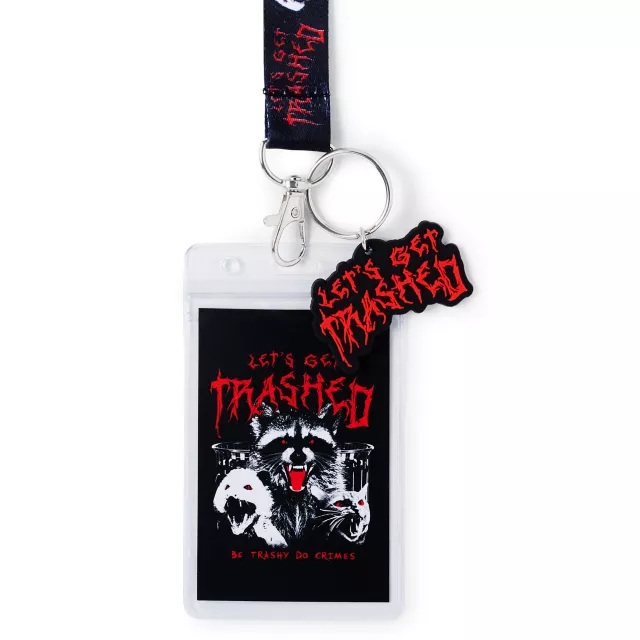 Let's Get Trashed Lanyard