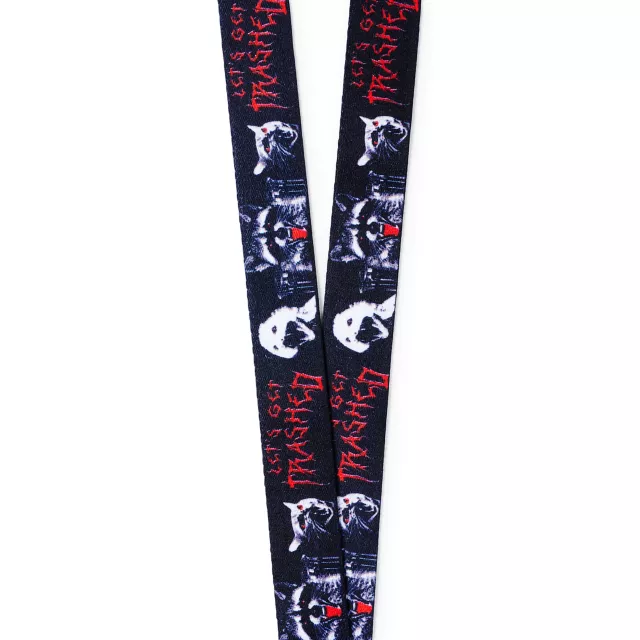 Let's Get Trashed Lanyard