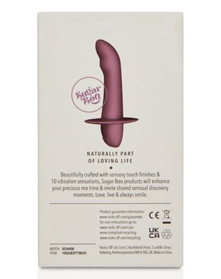 Tickety Boo 10-Function Waterproof Bullet Vibrator Prostate Massager 4 Inch - Sugar Boo